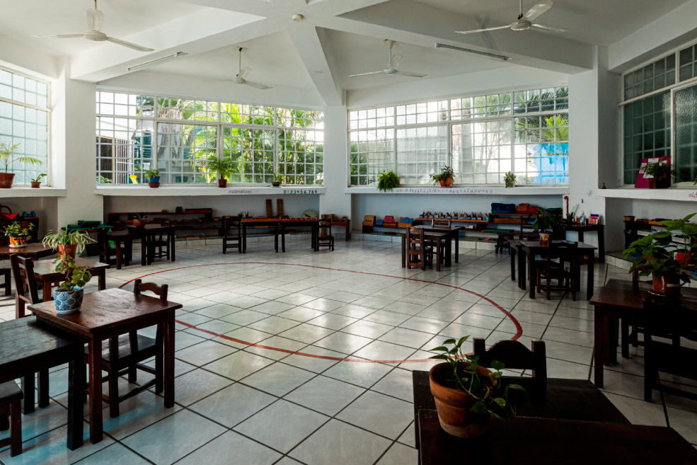Espacios de educacion en colegios de Puerto Vallarta